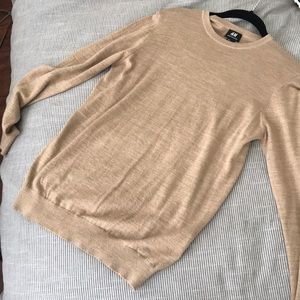 H&M Tan Sweater *PERECT LIGHT FALL SWEATER*